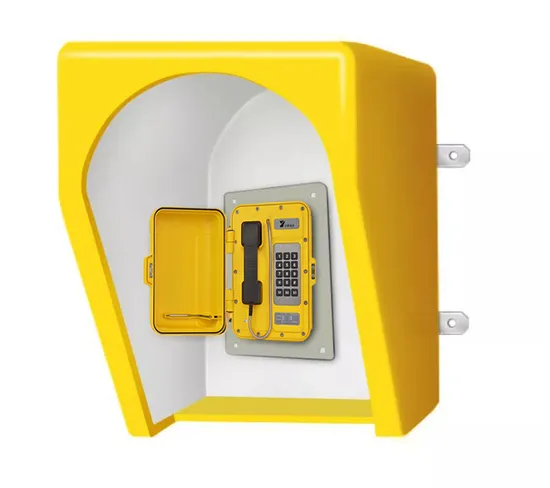 Fiberglass Outdoor Public Waterproof Acoustic Telephone Hood